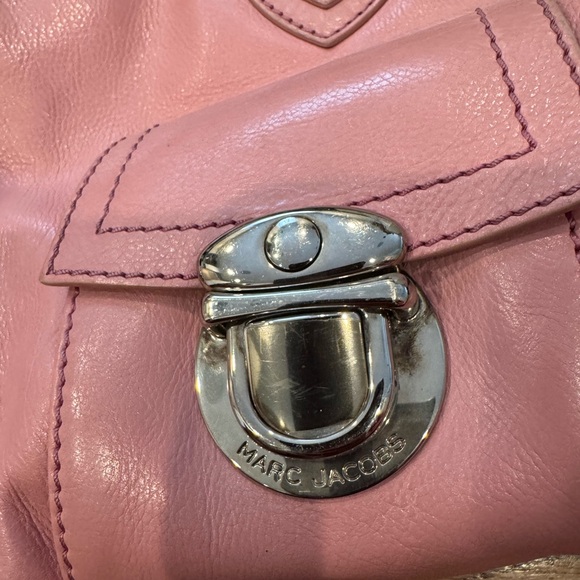 Marc Jacob Blake - Pink Leather Handbag - Picture 5 of 8
